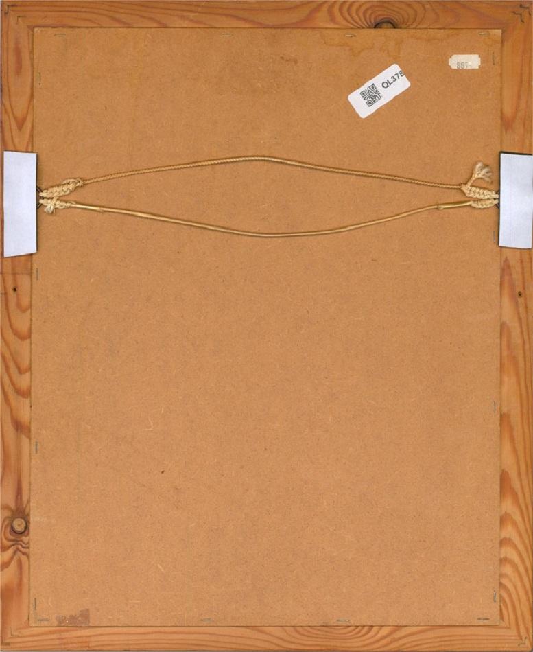 Roger Steppens (nato nel 1956) - Olio del XX secolo incorniciato, Case a terrazza 2