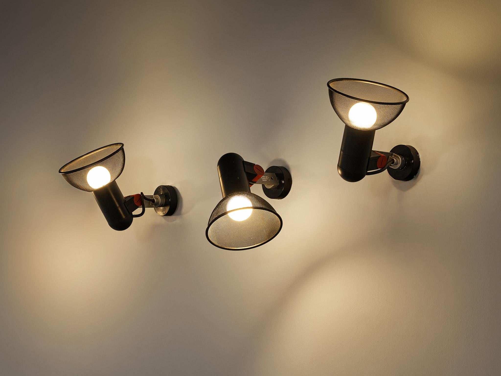 Post-Modern Roger Tallon for Erco 'Spot' Wall Lights For Sale