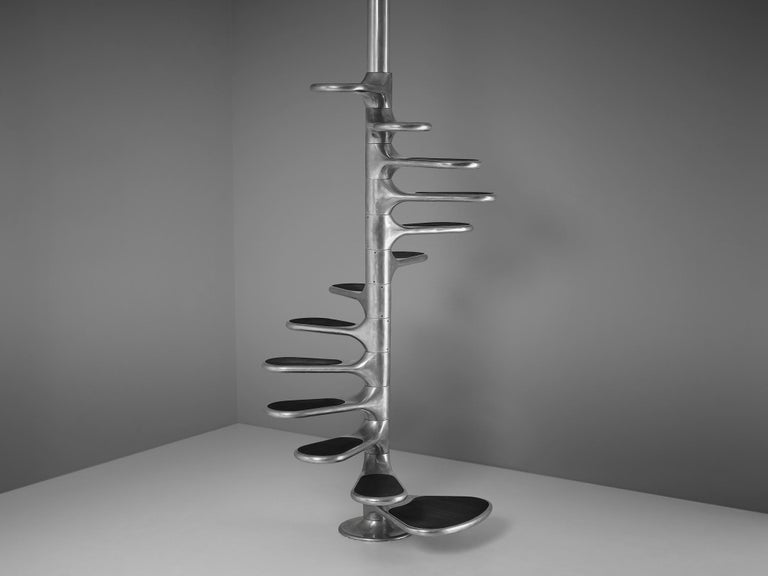 French Roger Tallon Sculptural 'Helicoid' Staircase For Sale