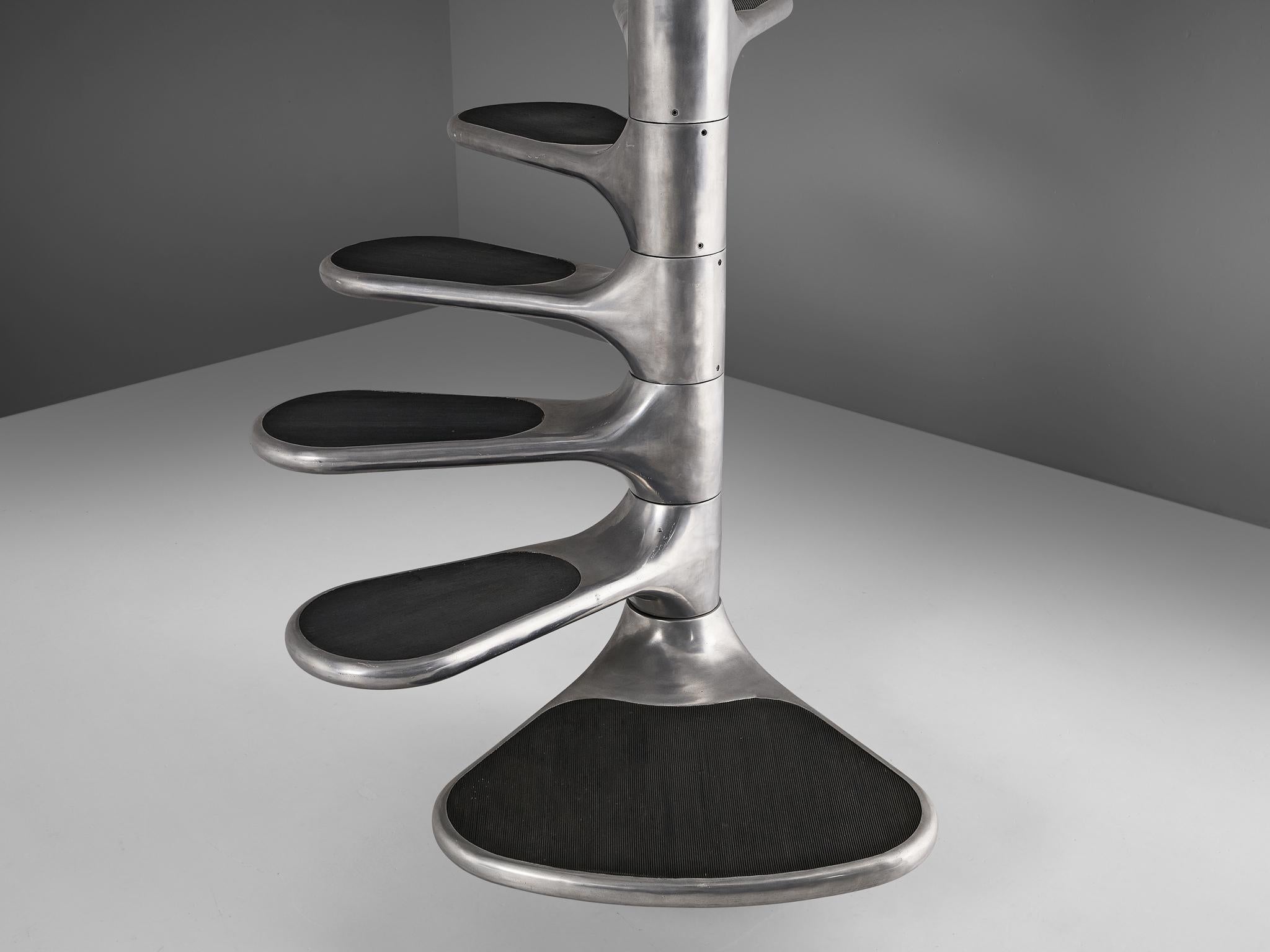 Mid-20th Century Roger Tallon Sculptural 'Helicoid' Staircase, 1964