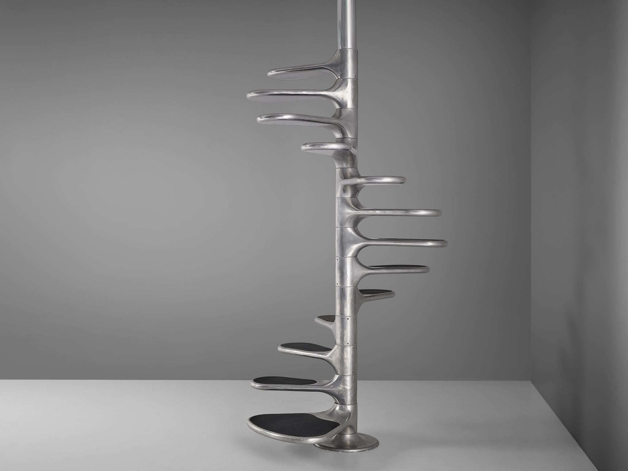 Mid-20th Century Roger Tallon Sculptural 'Helicoid' Staircase