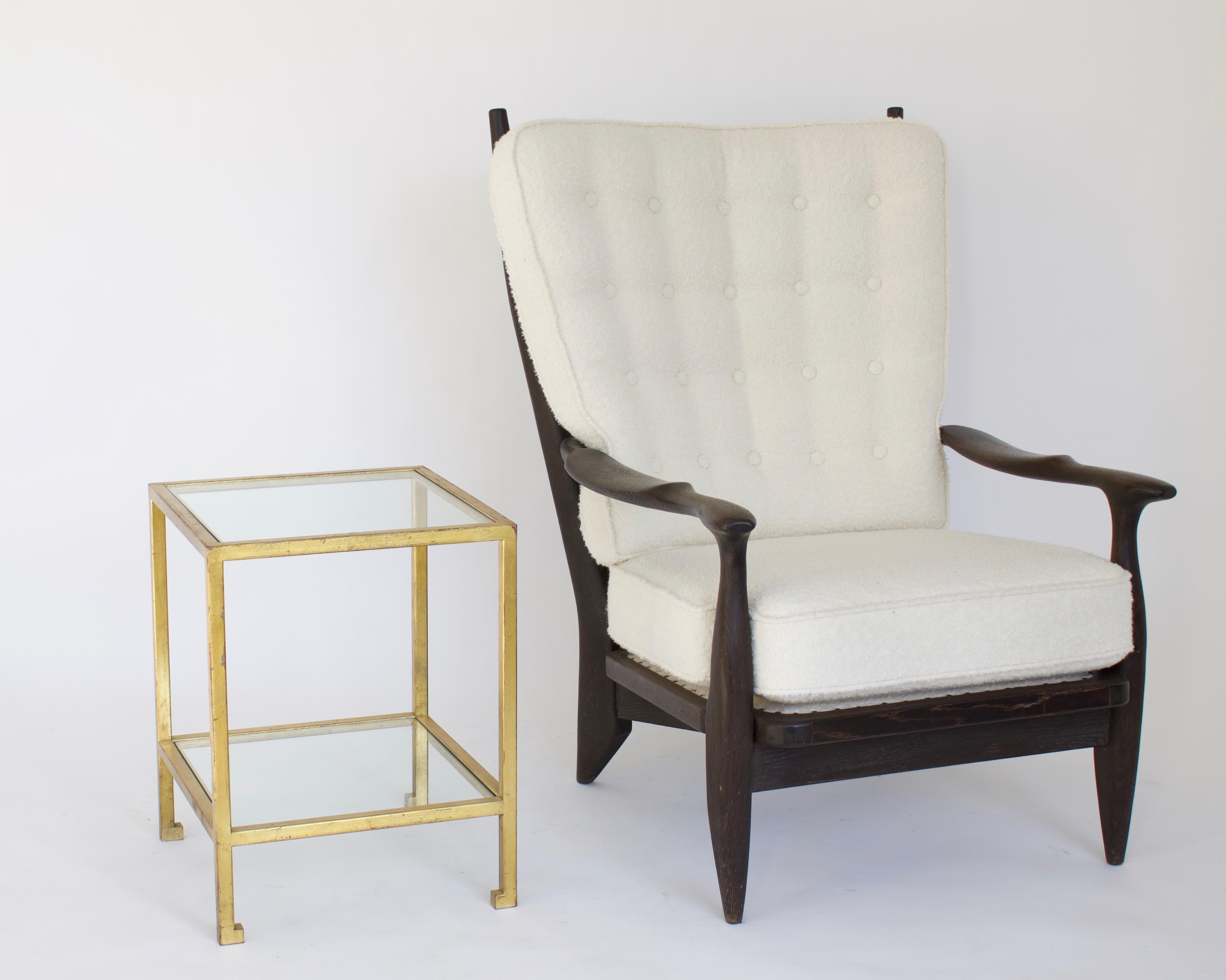 Roger Thibier French Gilded Iron Two Tier Side or End Tables, France, Circa 1970 For Sale 8