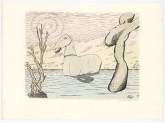 Roger Vieillard - original etching original etching