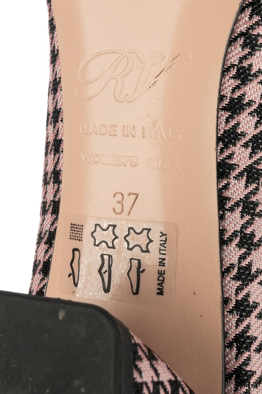 Scarpe nere e rosa Roger Vivier in vendita 6