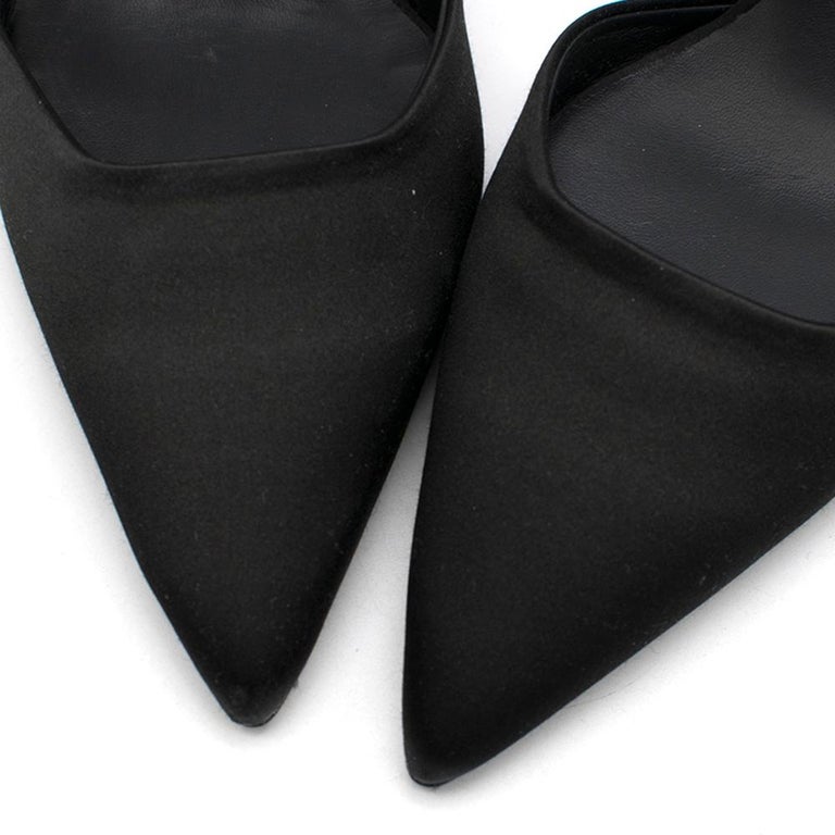 roger vivier satin flats