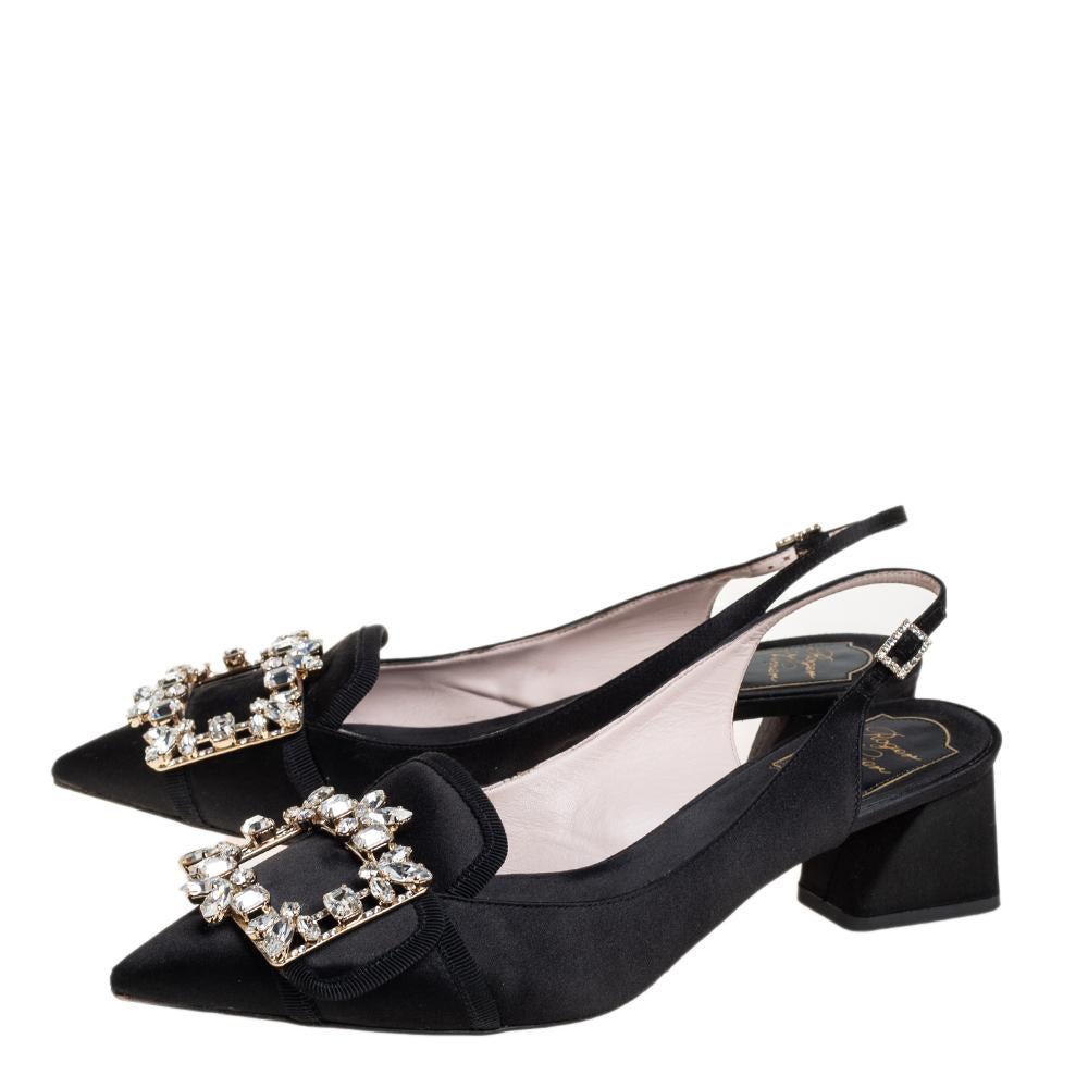 roger vivier slingback pumps