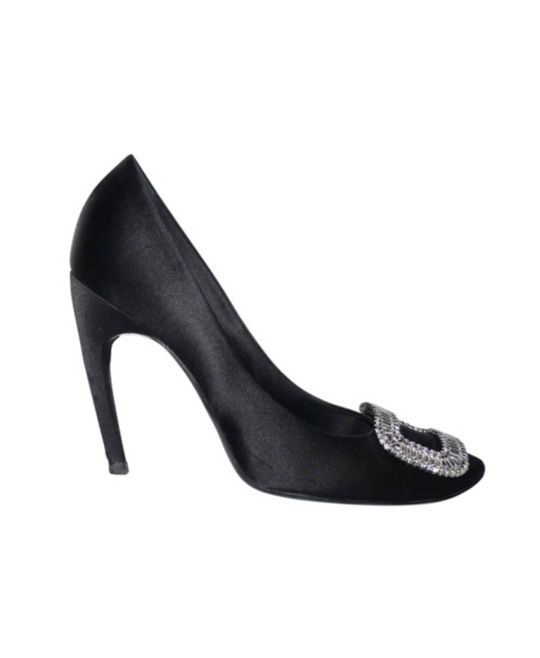 roger vivier black heels