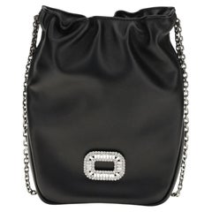 Roger Vivier Bucket Bag — Black