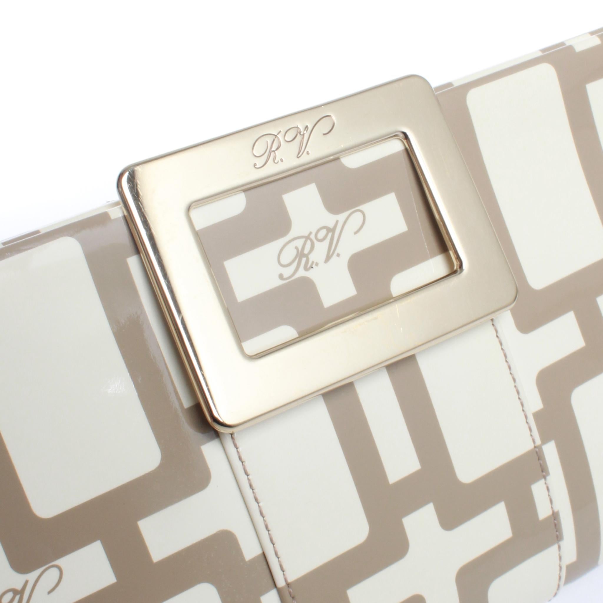 Beige Roger Vivier Clutch For Sale