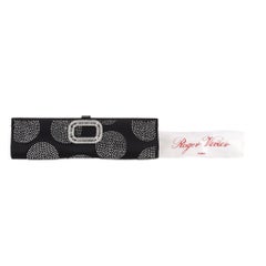 Roger Vivier Kristall verzierte Satin-Clutch Tasche
