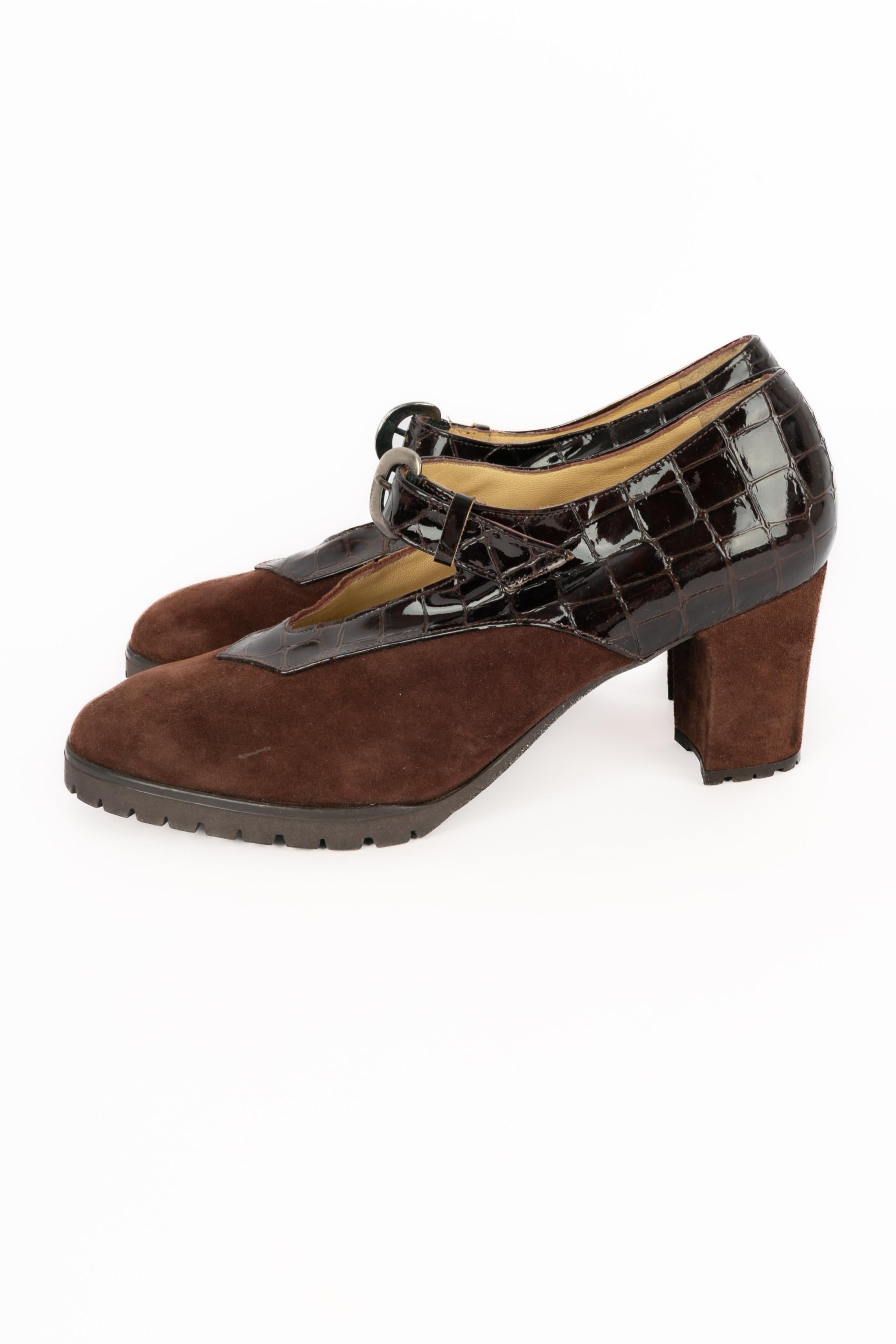 De las mujeres Roger Vivier leather shoes en venta
