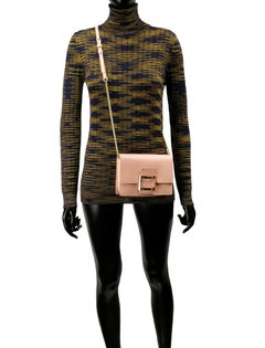 Roger Vivier little pink leather bag