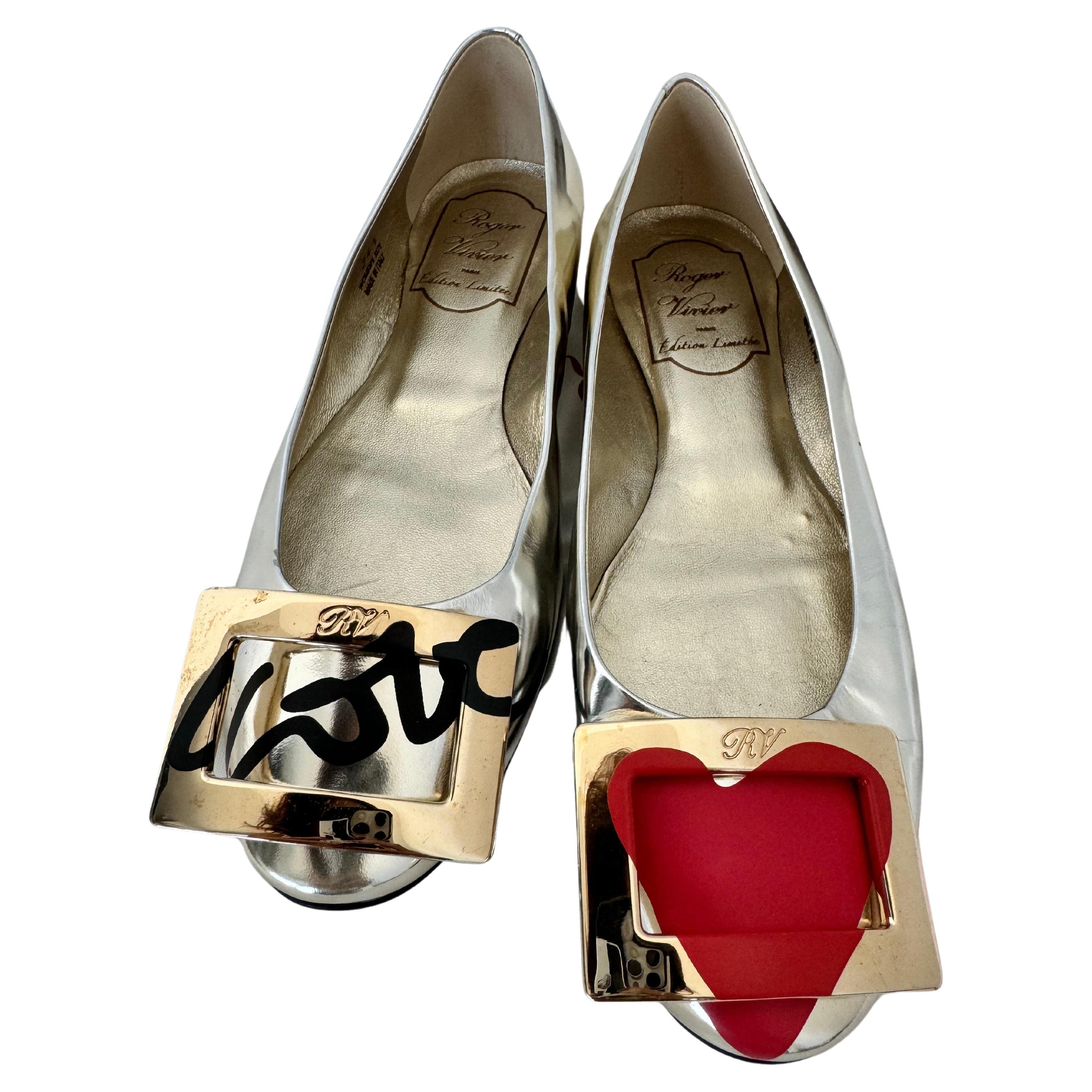 Roger Vivier " LOVE " limited Edition collection  For Sale