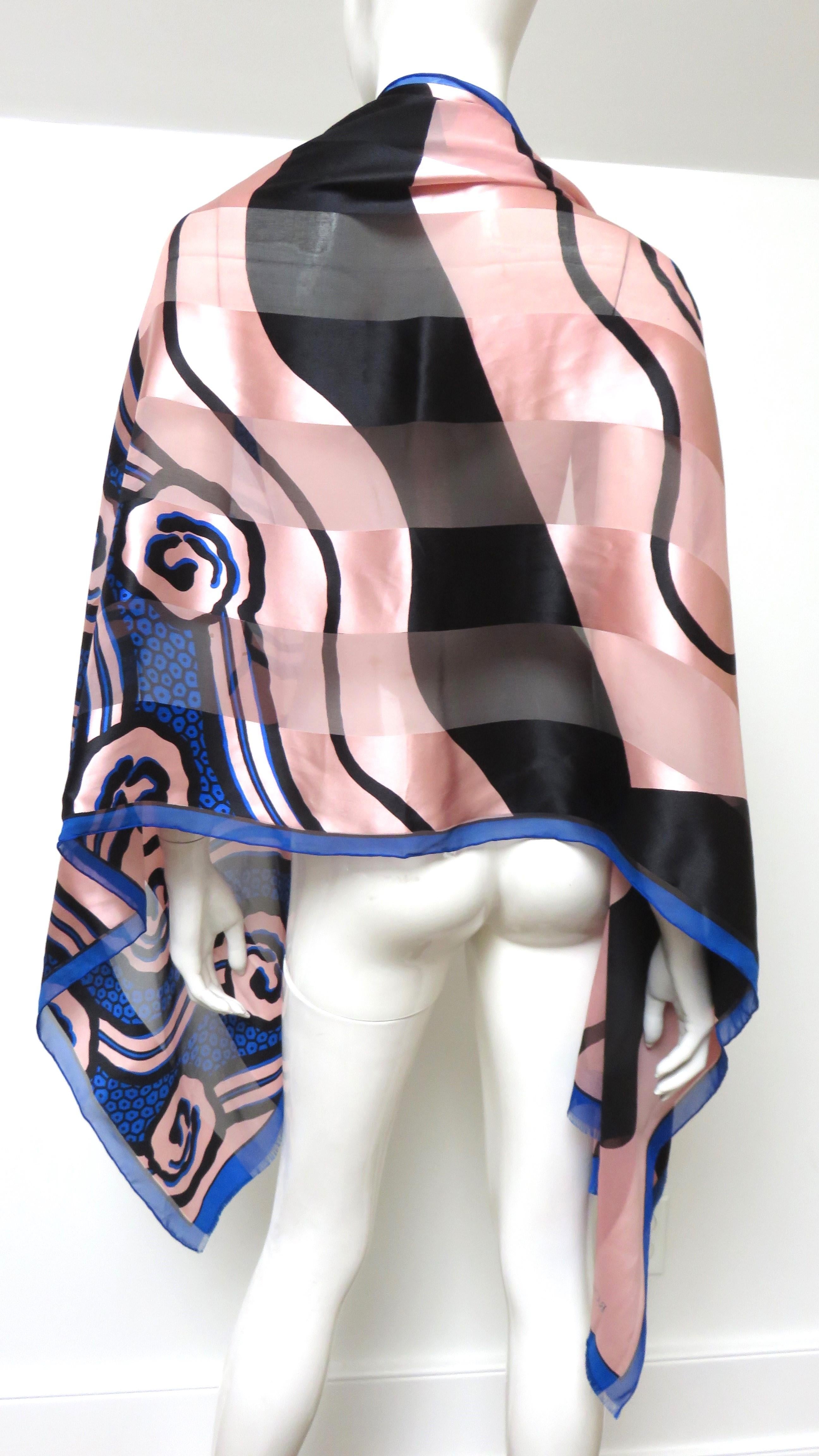 De las mujeres Roger Vivier Pañuelo de Seda Nuevo con Caja Años 90 en venta