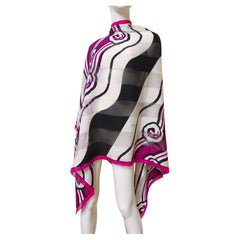 Roger Vivier Paris New with Box Silk Scarf 1990s