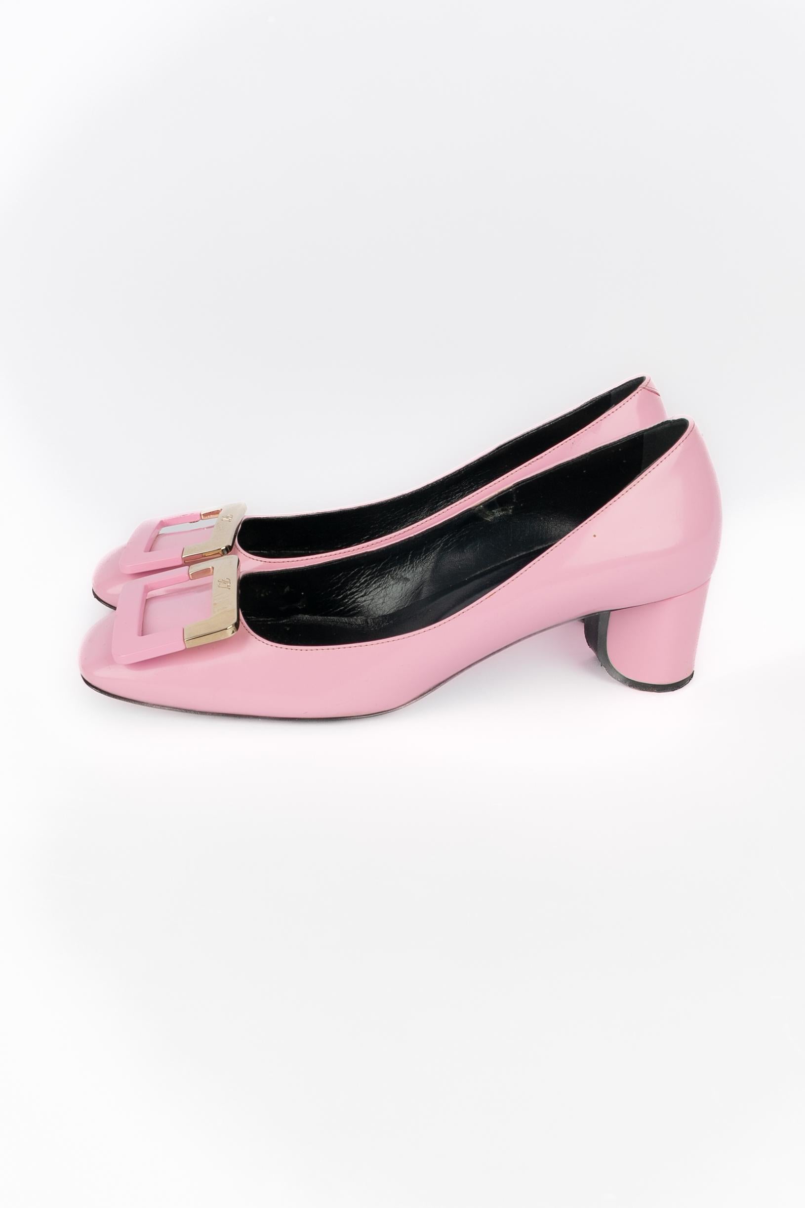Scarpe rosa Roger Vivier in vendita 3