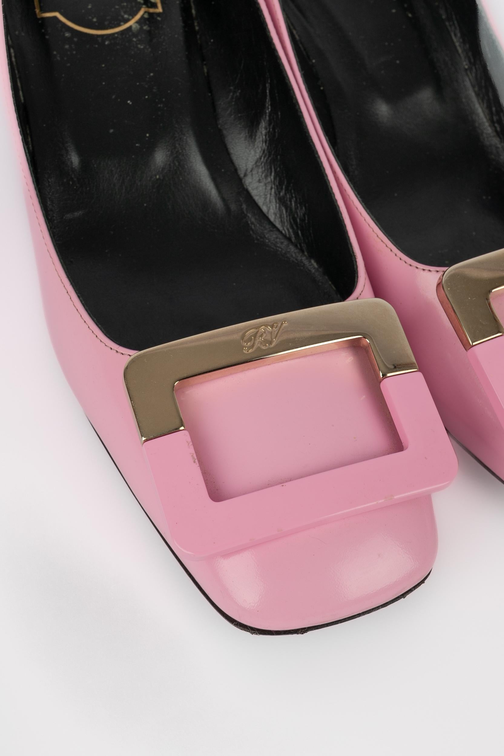Scarpe rosa Roger Vivier in vendita 4