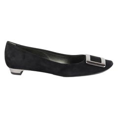 Roger Vivier Suede Ballerina Flats EU 37.5 UK 4.5 US 7.5