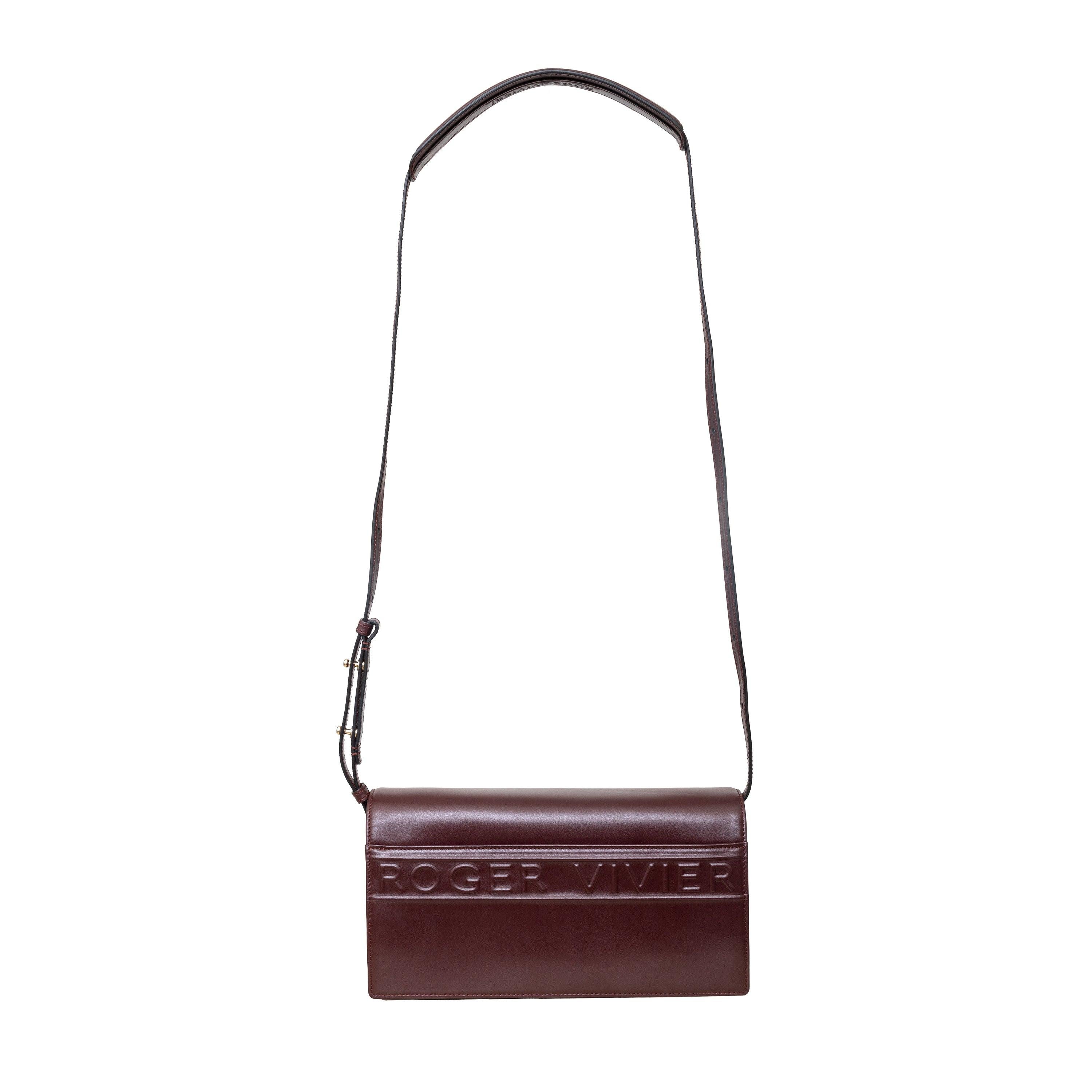 Roger Vivier Viv' Choc Crossbody Bag - '20s In Excellent Condition For Sale In Milano, IT