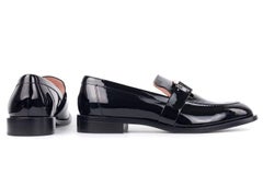 Roger Vivier Women's 30mm Black Patent Leather Loafers