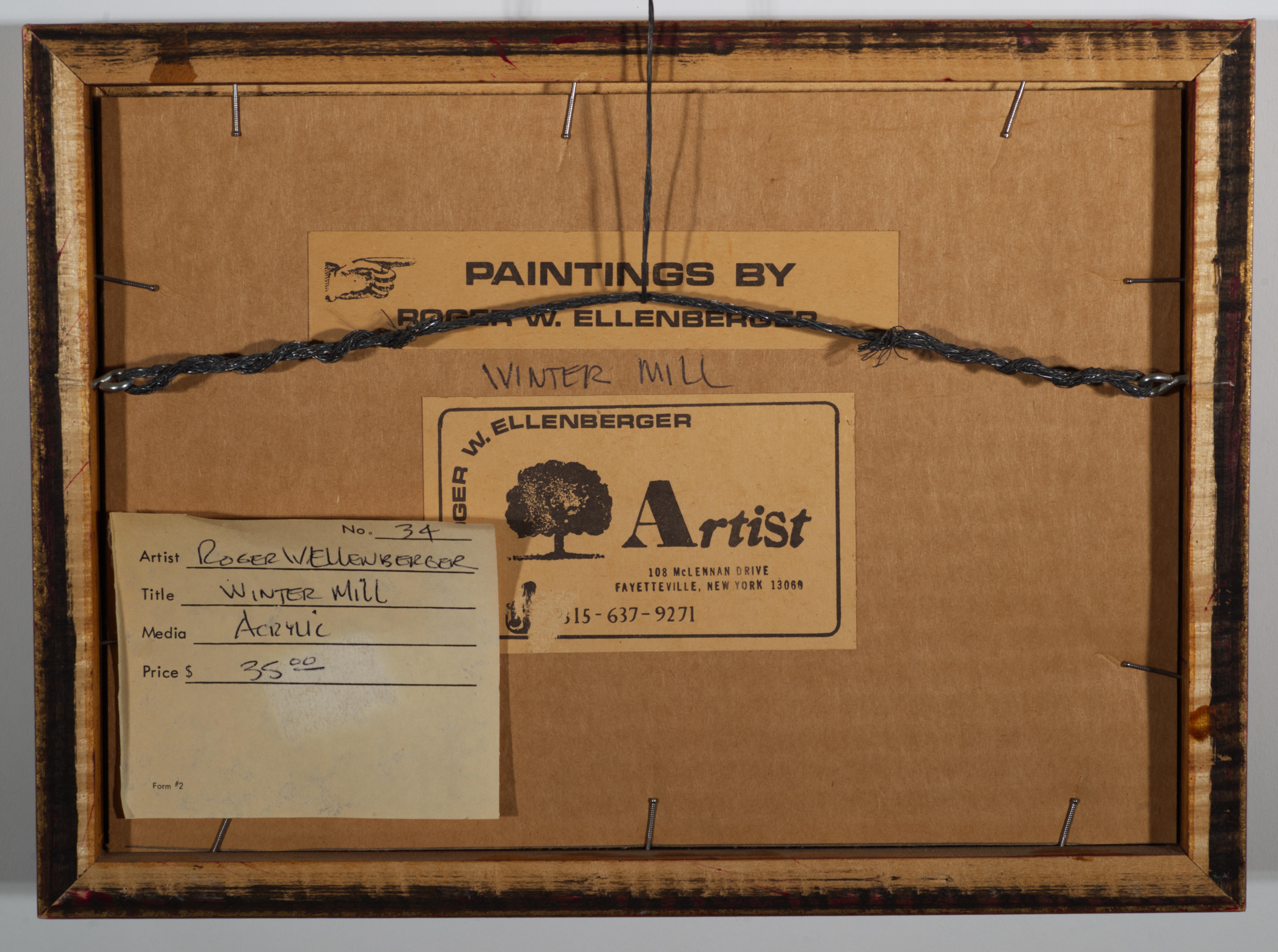 Hand-Painted Roger W. Ellenberger 