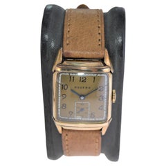 Rogers Gold Filled Art Deco Watch with Original Dial, circa 1940's
