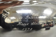 Rogers Silver Plated Water Pitcher Award Syracuse International Horse Show 1974
