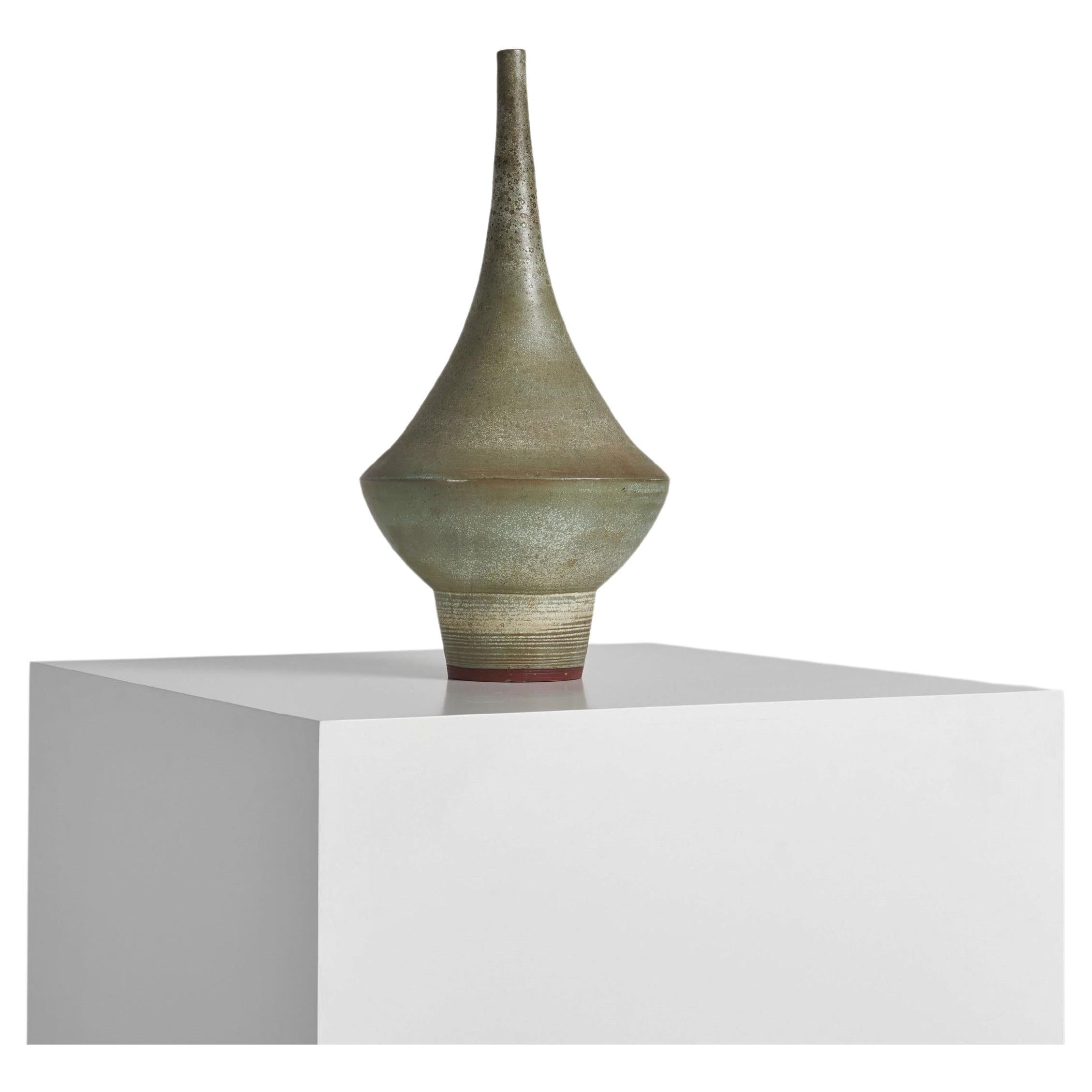 Rogier Vandeweghe Amphora vase Belgium 1960 For Sale