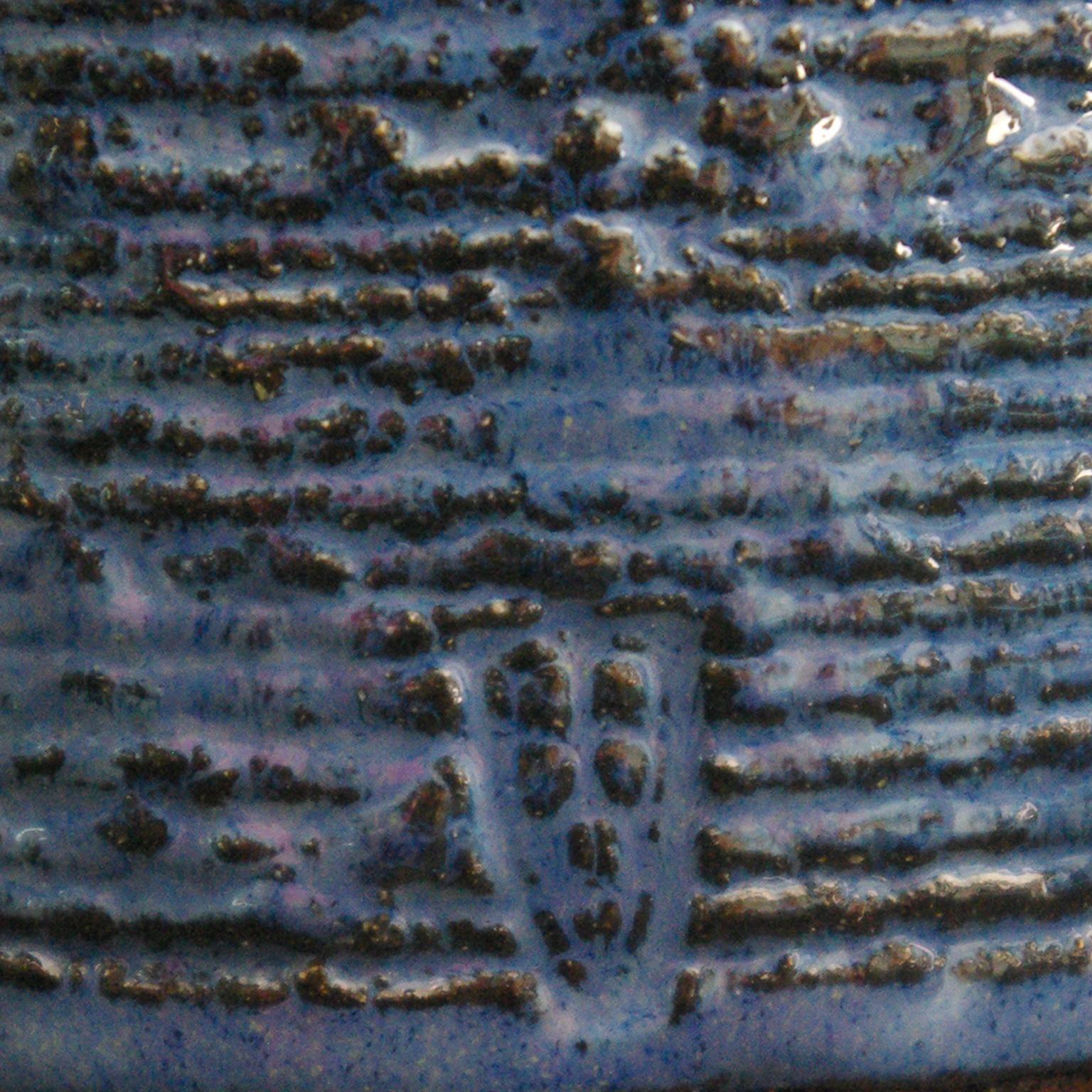 Rogier Vandeweghe Blue Ceramic Lidded Pot by Amphora 2
