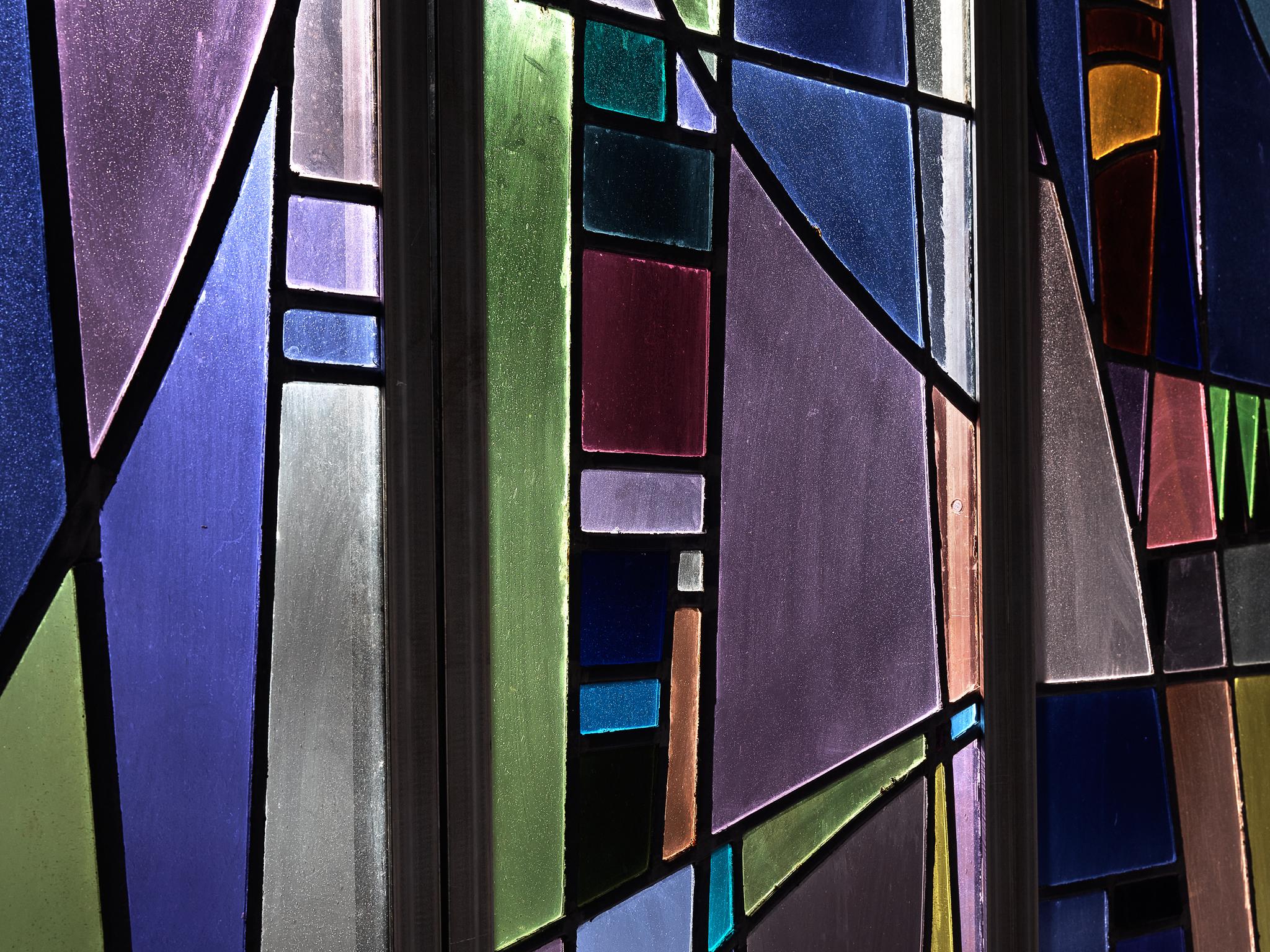 Rogier Vandeweghe Large Stained Glass Panel For Sale at 1stDibs stained glass room divider
