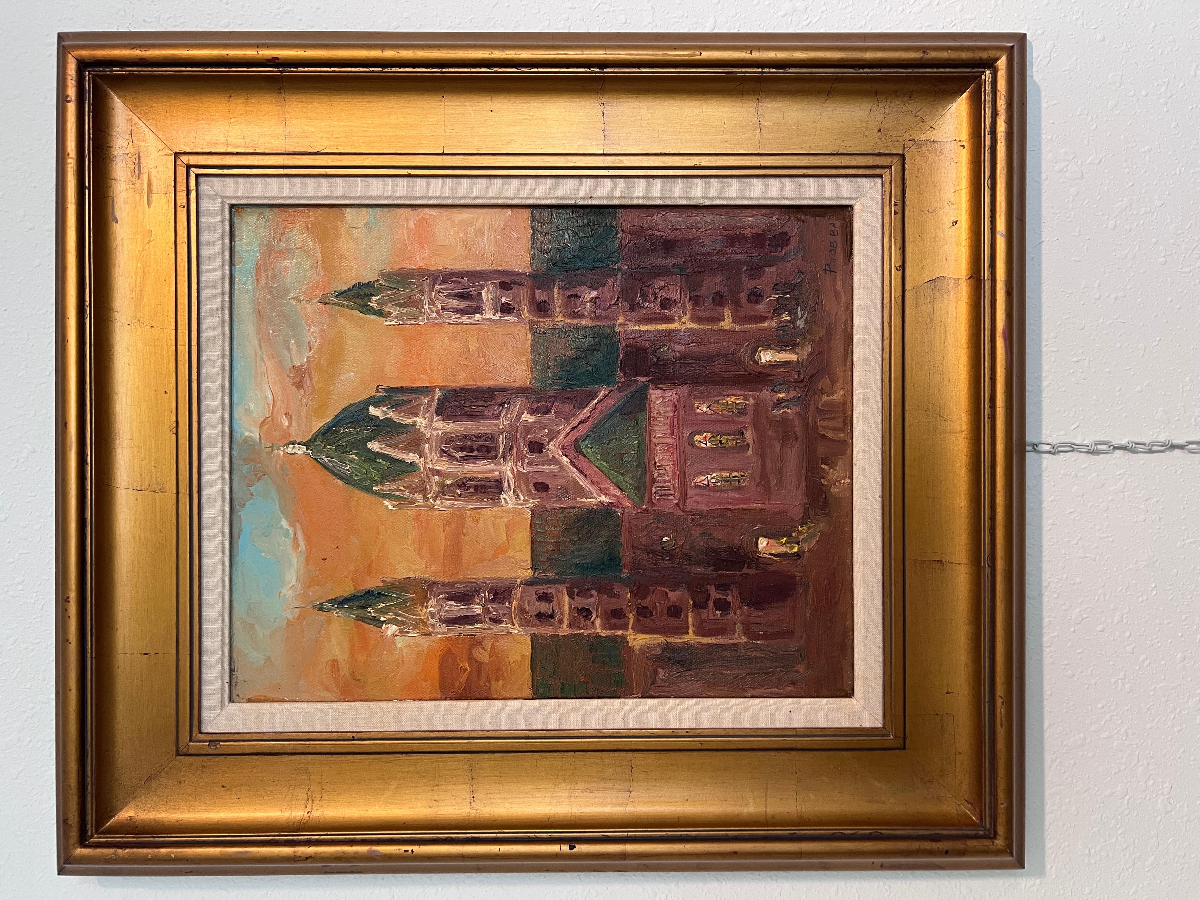 Pittura a olio originale su tela - 