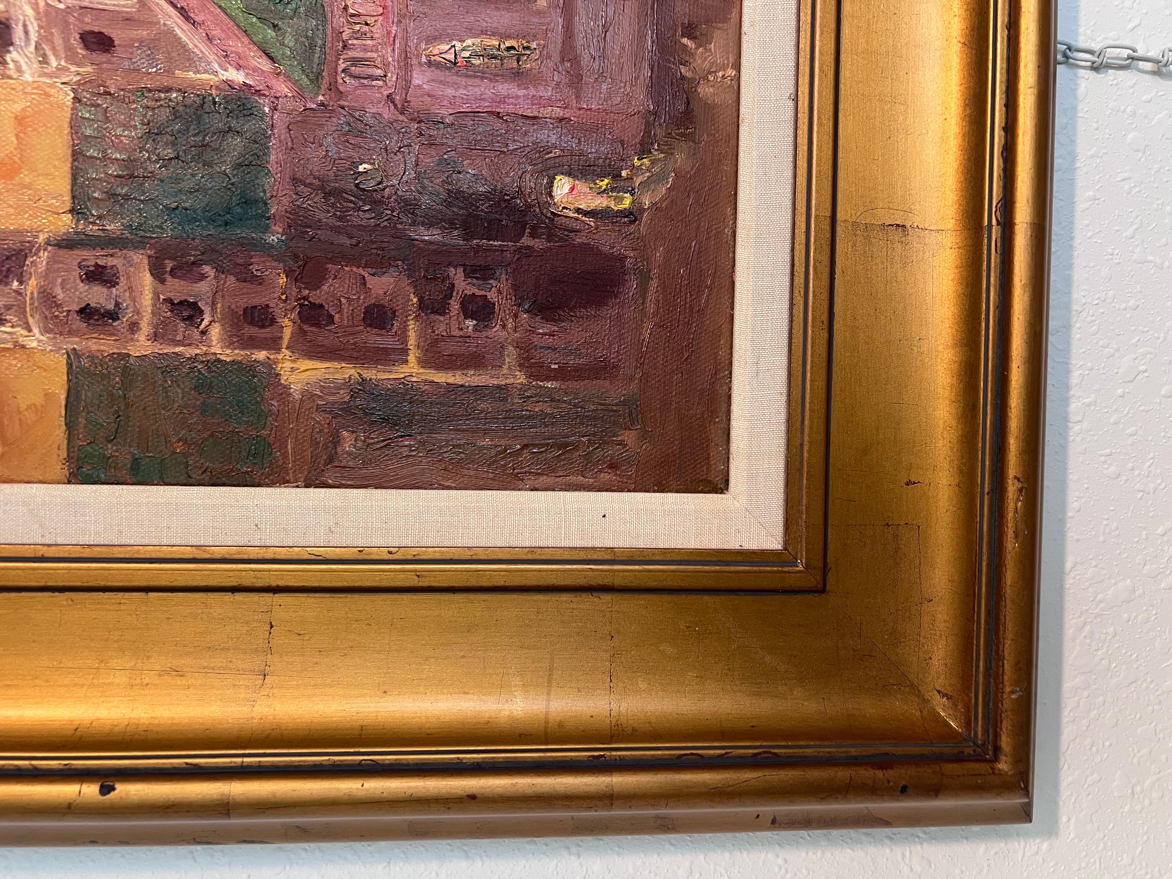 Pittura a olio originale su tela - 
