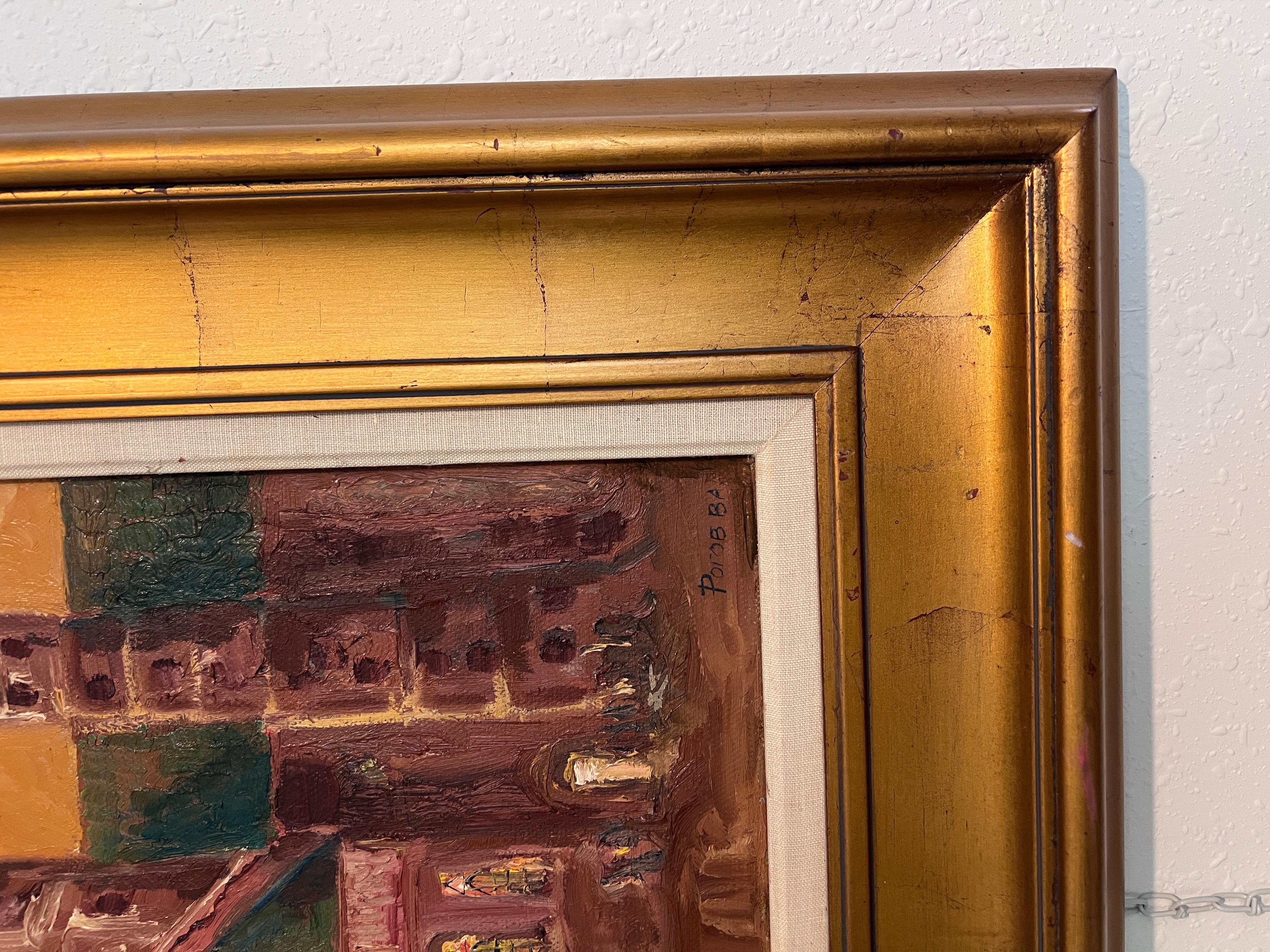 Pittura a olio originale su tela - 