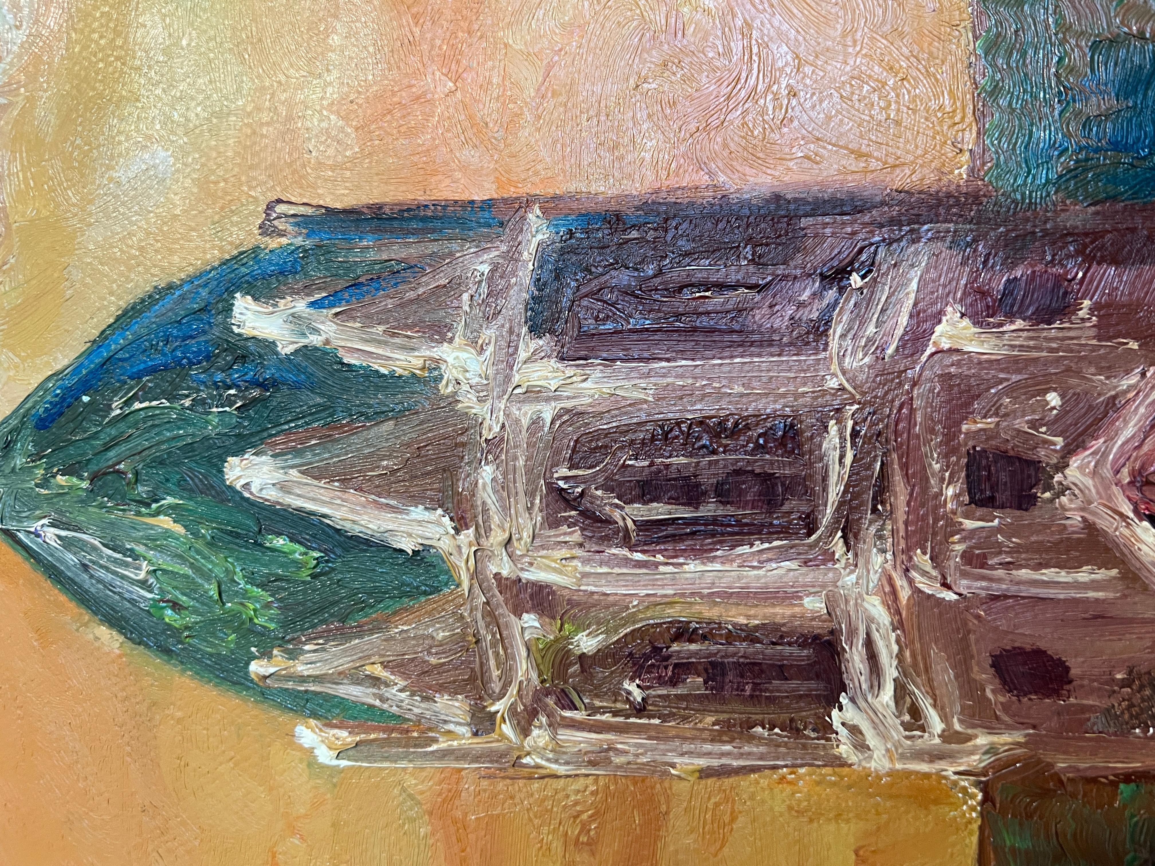 Pittura a olio originale su tela - 