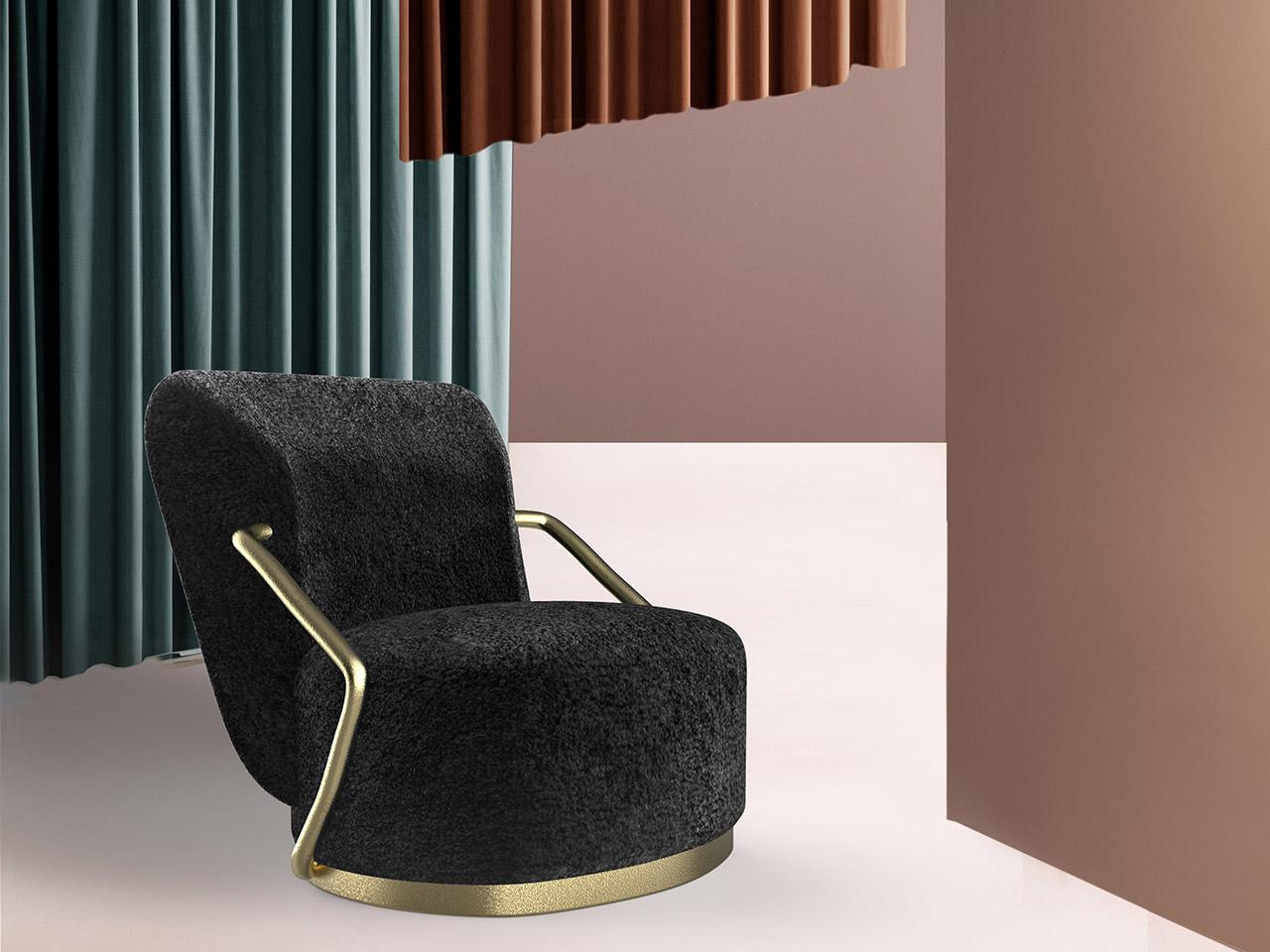 Post-Modern Rohe Armchair by Dovain Studio For Sale