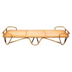 Rohé daybed rattan bed rotan Noordwolde 1950s Holland