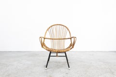 Rohe Noordwolde Poltrona in bambù con schienale decorativo