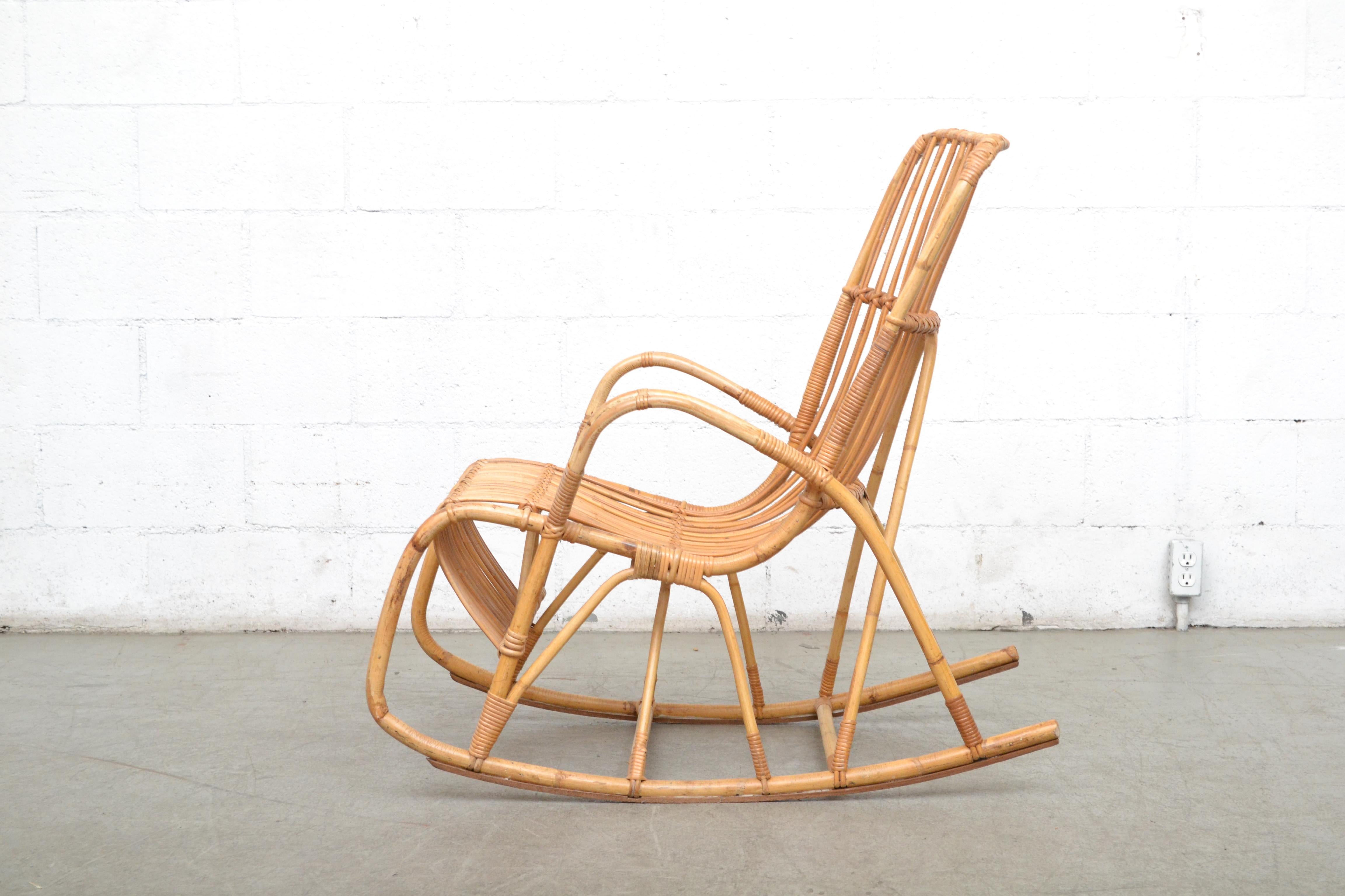 bamboo rocking chairs