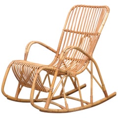 Rohe Noordwolde Bamboo Rocking Chair