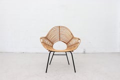Rohe Noordwolde Onion Skin Patterened Bamboo Hoop Chair