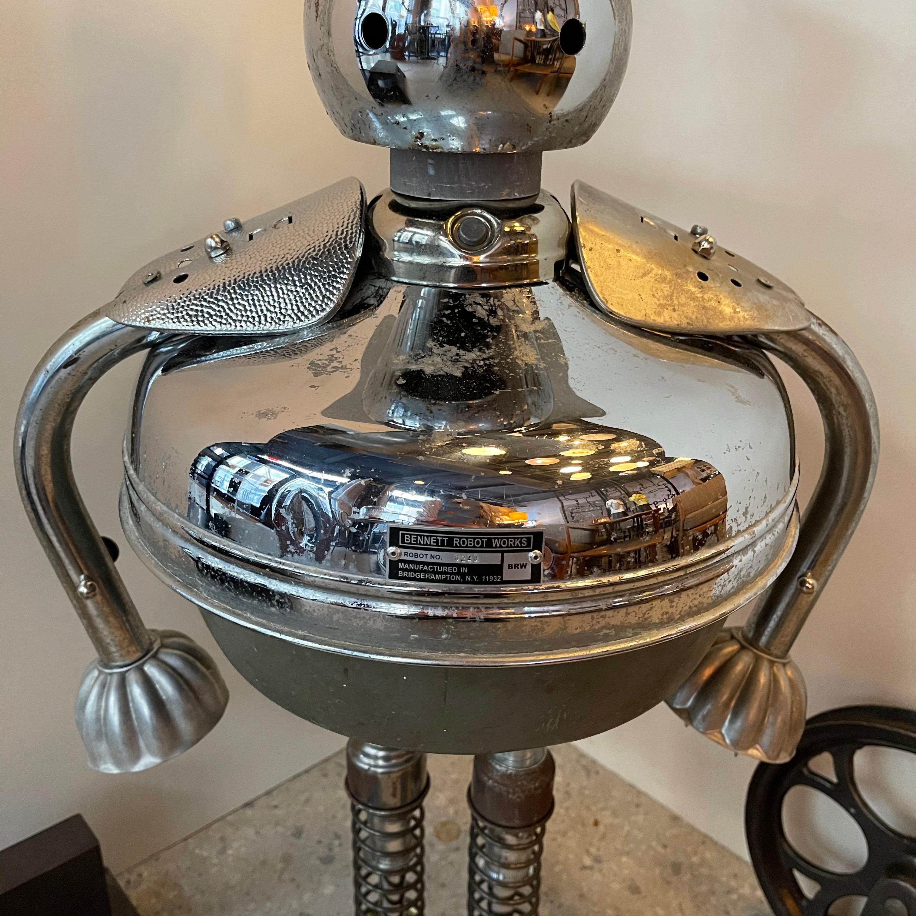 Mid-20th Century Rohl Robot Sculpture by Bennett Robot Works