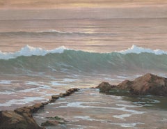 Evening Gold (Breaking Waves)