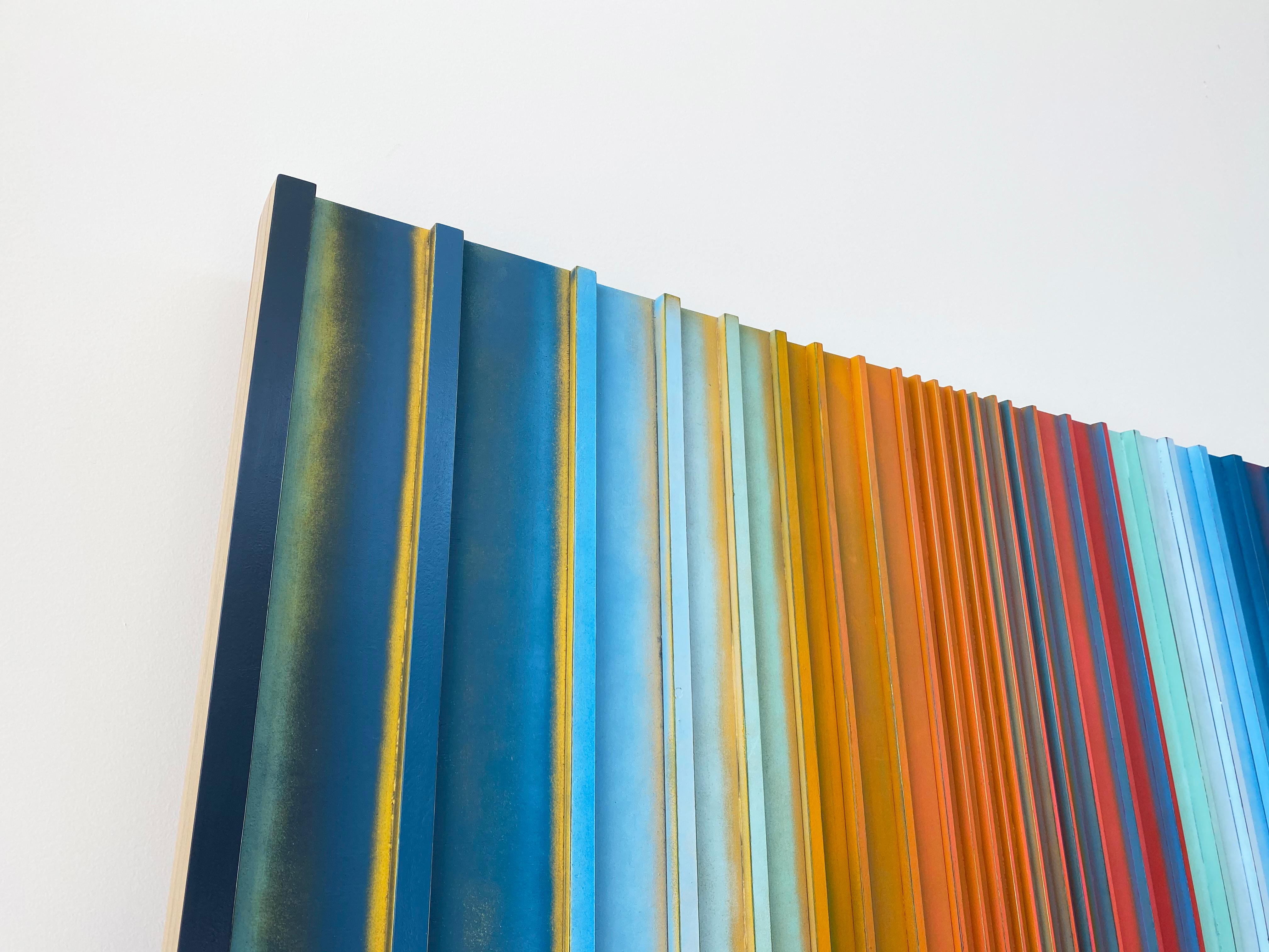 Construct 04.08.20 - Marron Abstract Painting par Roi James