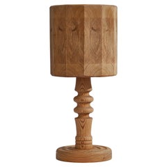 Röjans Snickeri, Table Lamp, Pine, Sweden, 1970s