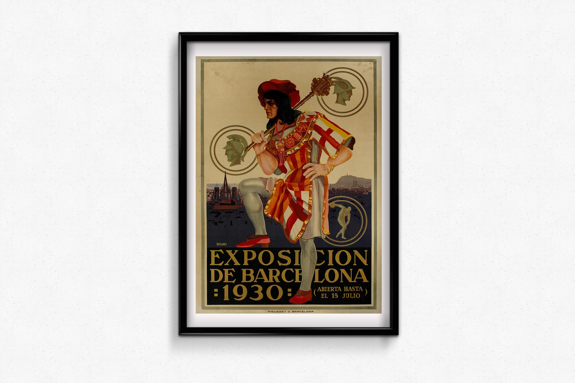 Cartel original de 1930 para la 