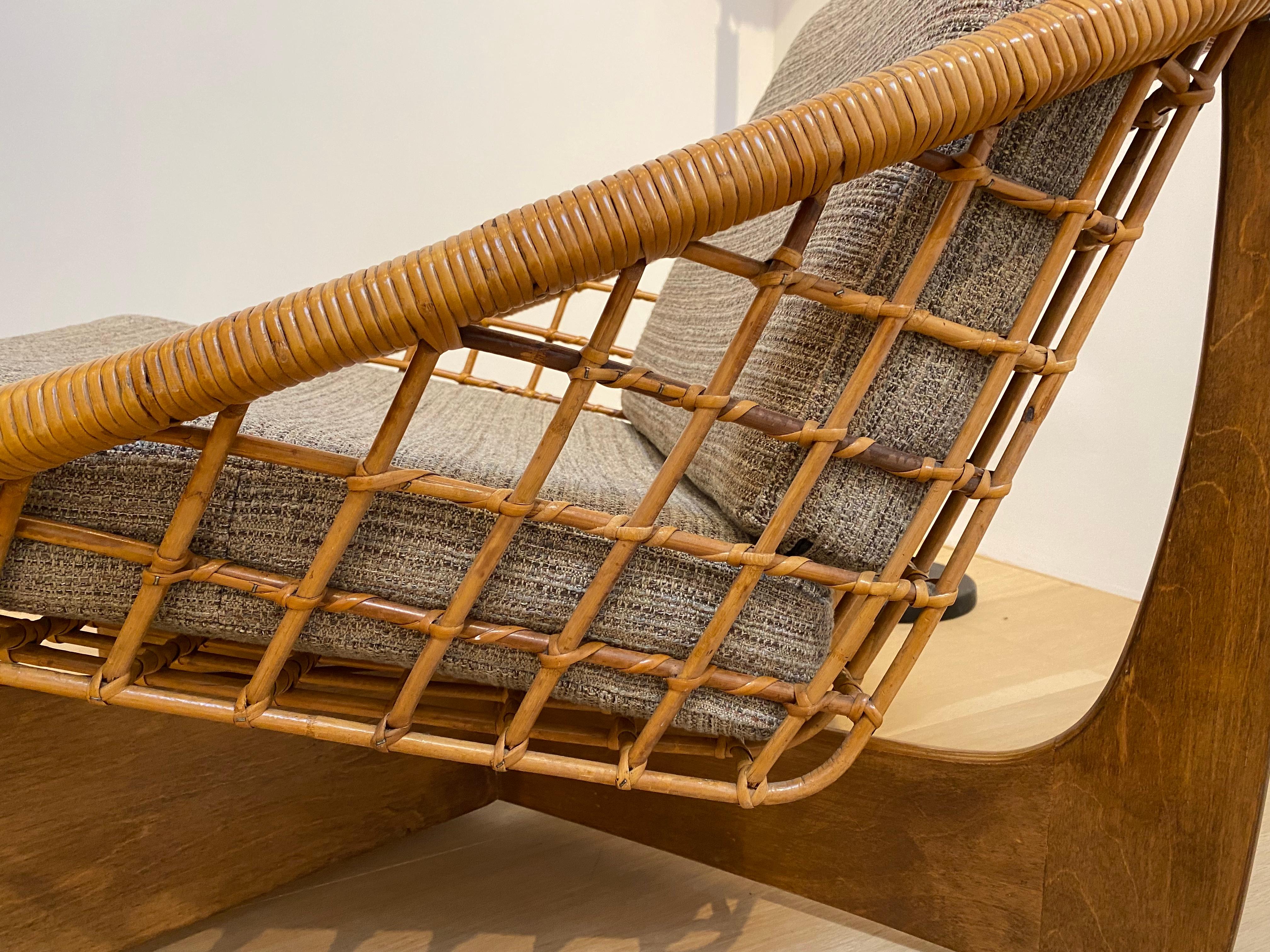 “Rokato” Lounge Chair by Gebroeders Jonkers Noordwolde, for Leslie 1