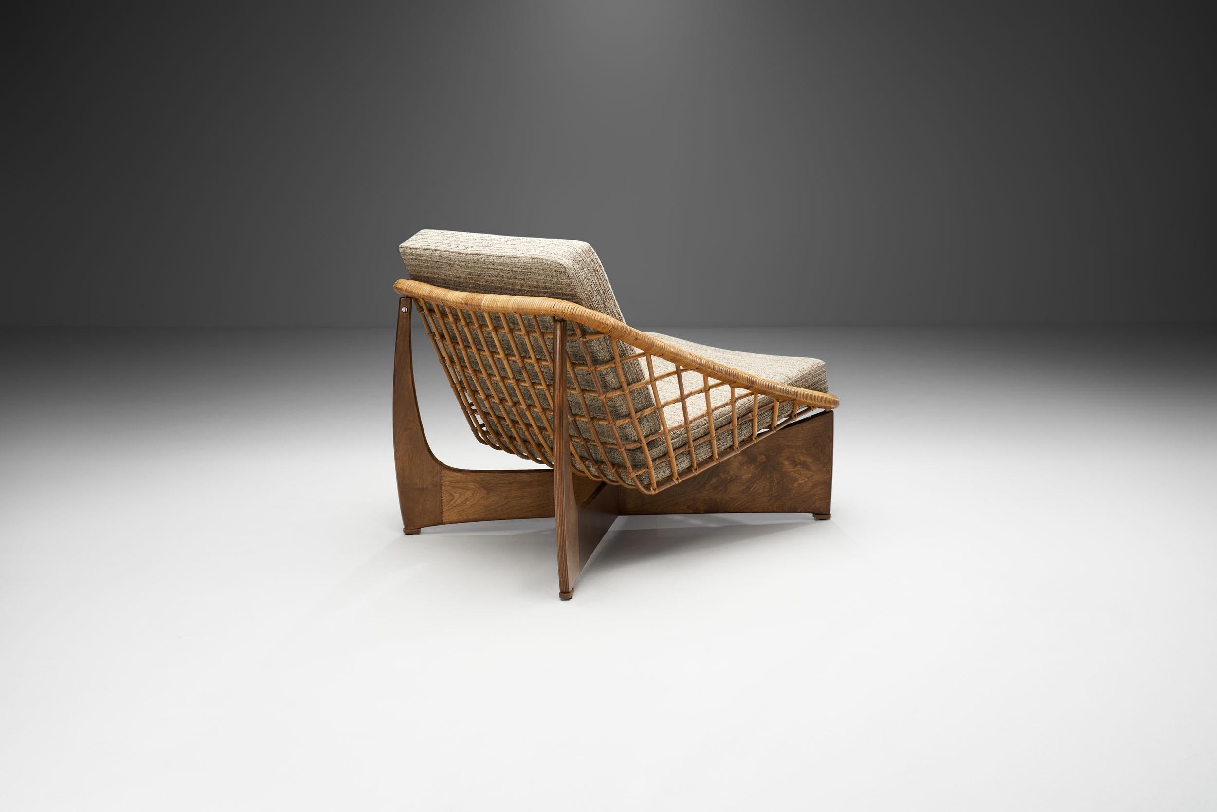 Dutch “Rokato” Lounge Chair by Gebroeders Jonkers Noordwolde The Netherlands 1960s