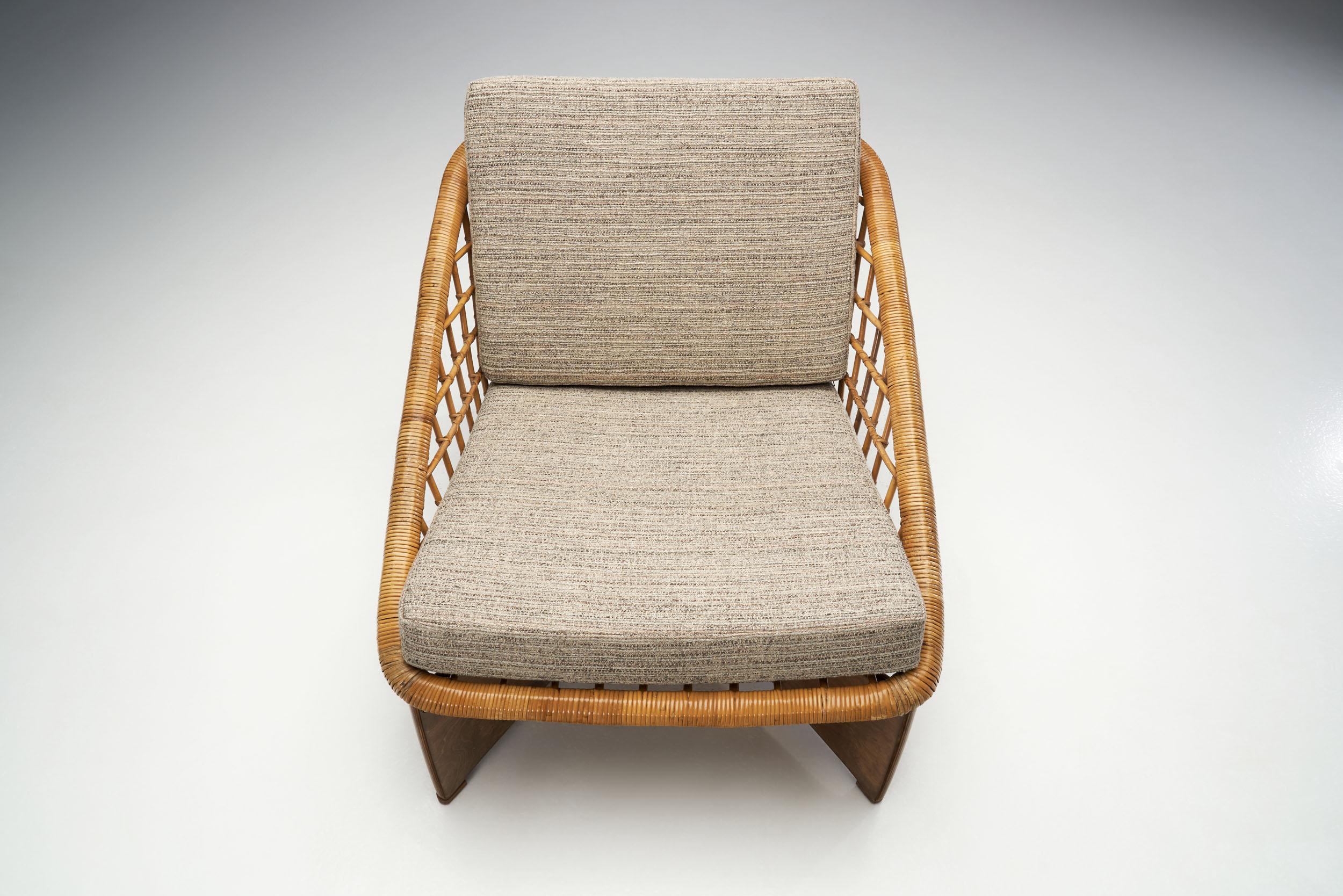 Mid-20th Century “Rokato” Lounge Chair by Gebroeders Jonkers Noordwolde The Netherlands 1960s