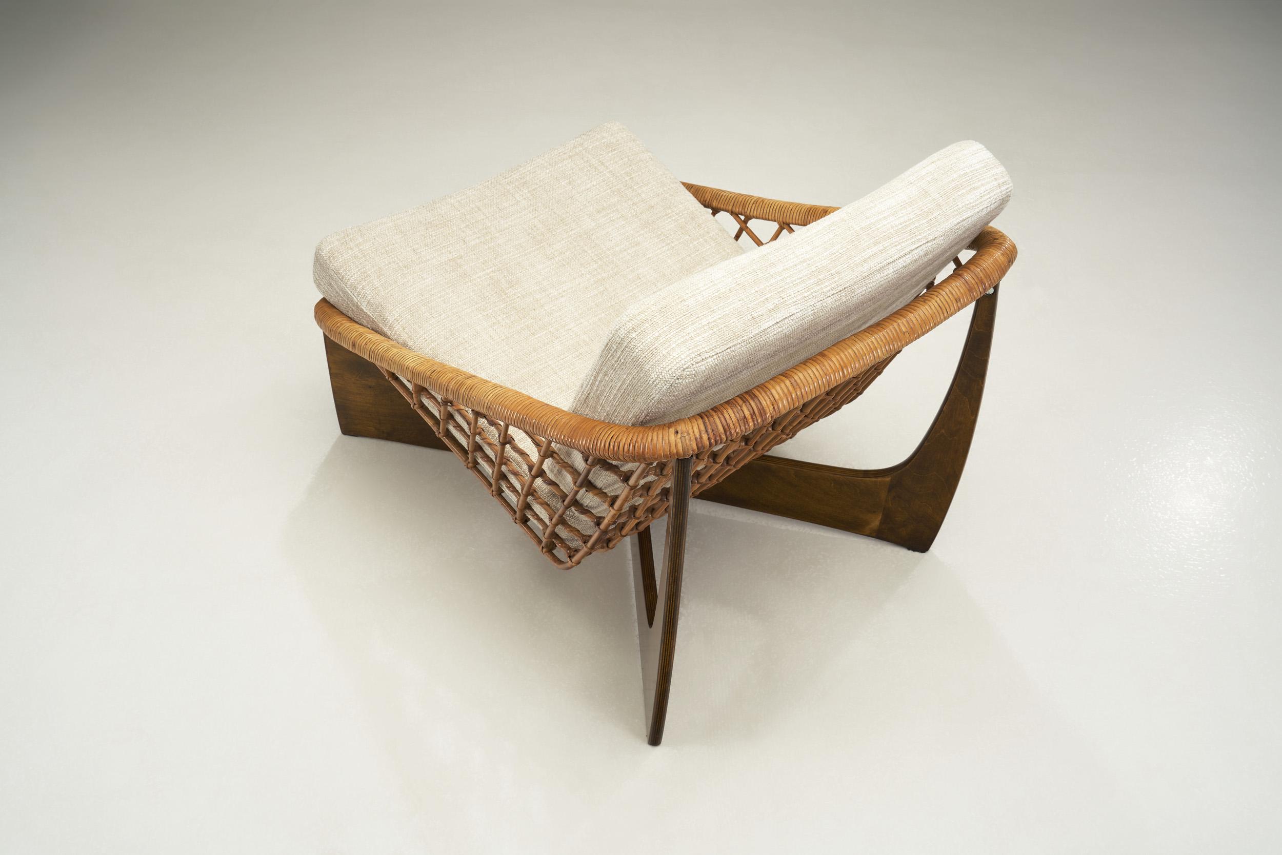Mid-20th Century “Rokato” Lounge Chair by Gebroeders Jonkers Noordwolde, the Netherlands 1960s