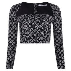 Rokh Monogrammiertes Bustier-Korsett-Top